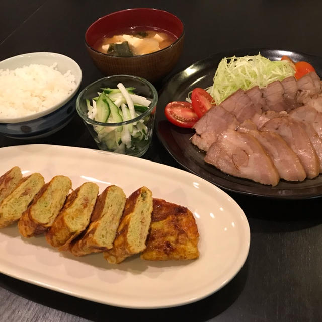 【一昨日の晩ごはん☆炊飯器煮豚が絶品！(≧▽≦)】