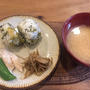 高菜ご飯のおにぎり