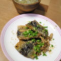 秋刀魚の蒲焼き。と回転寿司。 by まめさん