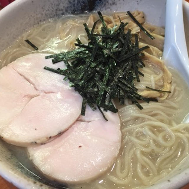 【三軒茶屋】臥龍　化学調味料・白砂糖不使用軍鶏白湯スープ　冷やし軍鶏白湯麺も絶品