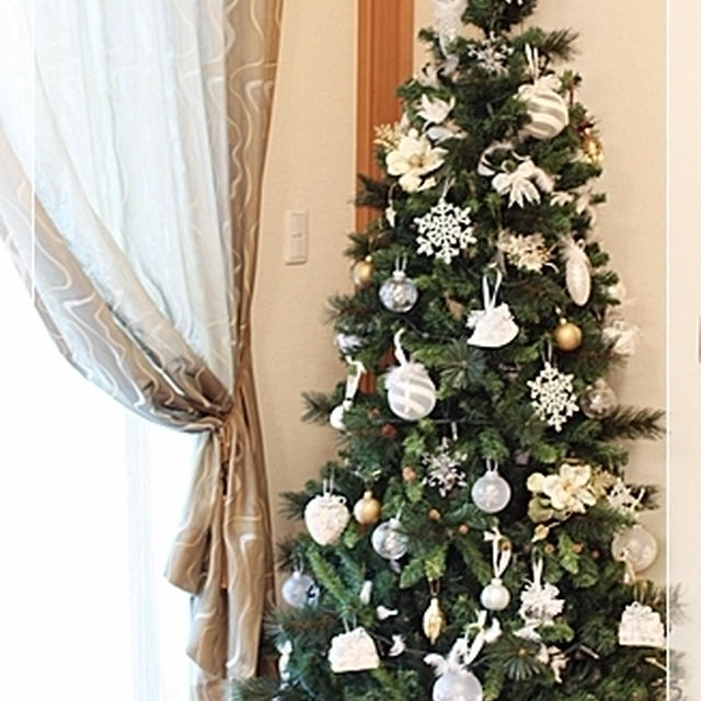 ２本のクリスマスツリー♪