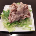 しそ梅ドレッシングでおいしいサラダ