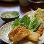 豚キムチーズ春巻き。