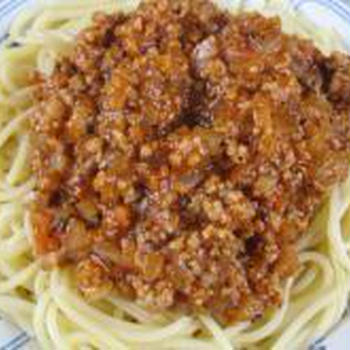 JWT 料理 「ヘルシーミートソースパスタ」