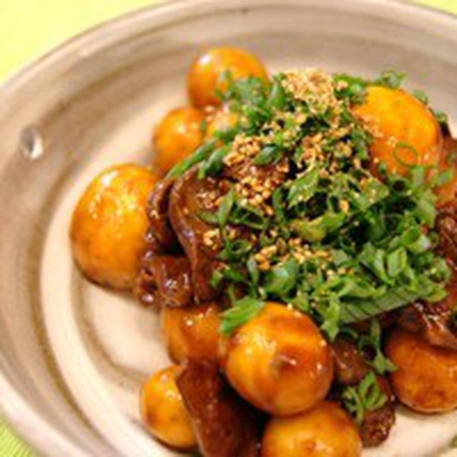 甲州とりもつ煮。