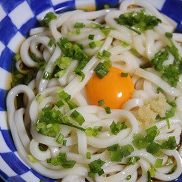 12月10日　　釜玉うどん