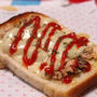 朝食ボリュームアップ！鮭チーズトースト