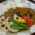 なすとひき肉のカレー