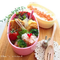 ☺︎︎今日の娘弁♪ やっとゲット！ダイソーのお弁当ピック☺︎︎