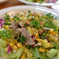 Mittagtisch7月 Siedefleisch salat