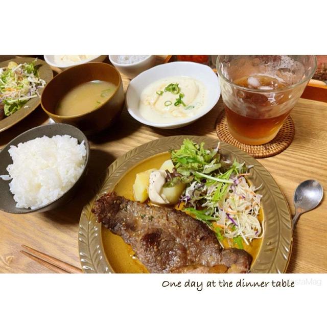 ある日の晩ごはん。