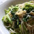 小松菜と油あげのパスタ
