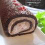 チョコレートロールケーキ in バレンタイン♡＊・。・＊