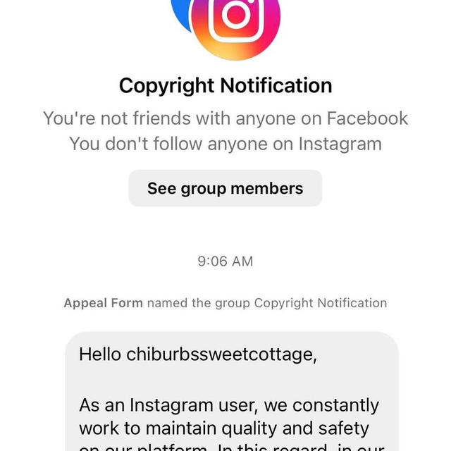 ２つ目　Instagramの詐欺