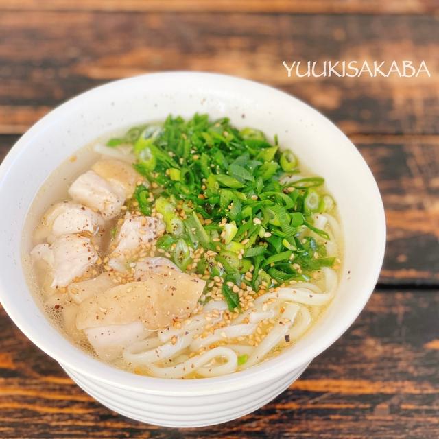 ネギ塩スープがうまうま！あったか鶏肉うどんと、コスパ優秀のおすすめうどん