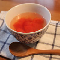 レシピブログ**トマトのあっさりスープ**