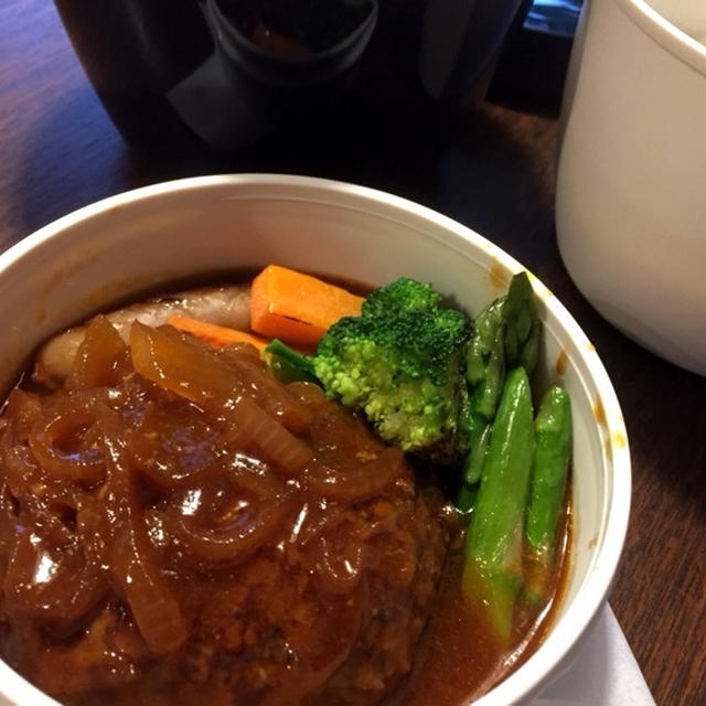 カフェ丼保温ランチボックスで作るハンバーグ丼