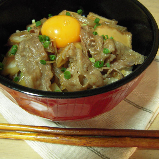 すき焼き丼