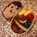 今日のお弁当～鰆の西京焼きと牛肉とごぼうのしぐれ煮