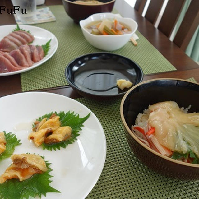 海産物☆旅先でも手作り朝食