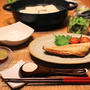 ストウブで『湯豆腐』の献立。