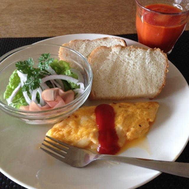 今日の朝ごはん