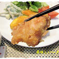 オーブンで焼く【焼鳥ポン酢和え】定食♪