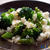 塩麹で緑と白のお弁当のおかず