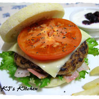 よくばりハンバーガー♪