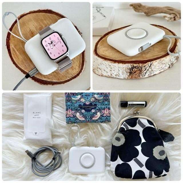 【PR】Apple Watch が充電できる、薄くて軽いモバイルバッテリー