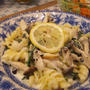 鱈のレモンクリームパスタ