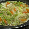 白菜と豚薄切り肉鍋（レシピ）