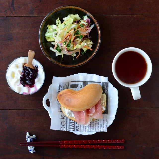 寝過ごしてしまった！うーん　美味い　でも　中高年には　おすすめ出来ない組み合わせ！