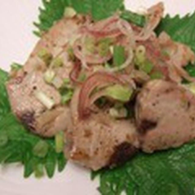 ちょっと冒険！　カツオのハーブ焼き　