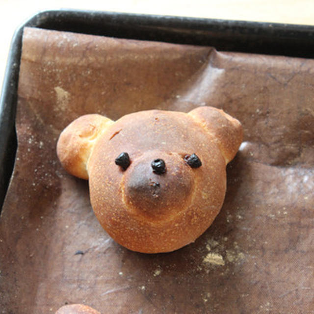 【 くるくるパン3種作りました 】