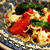 トマトとモッツアレラチーズの冷たいパスタ