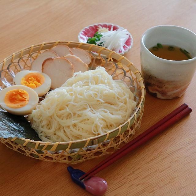 ラーメン風♪塩ダレそーめん