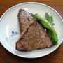 暑くなって肉々しい気分です