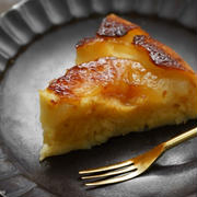 フライパンで作る洋梨(ラ・フランス)のケーキのレシピ