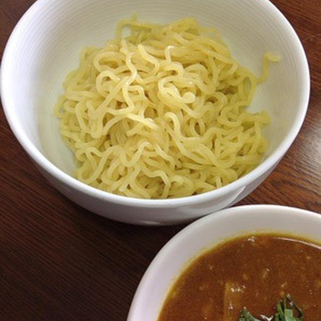 朝ごはんに「中華風カレーつけ麺」