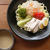 茹で鶏のごまみそだれ麺