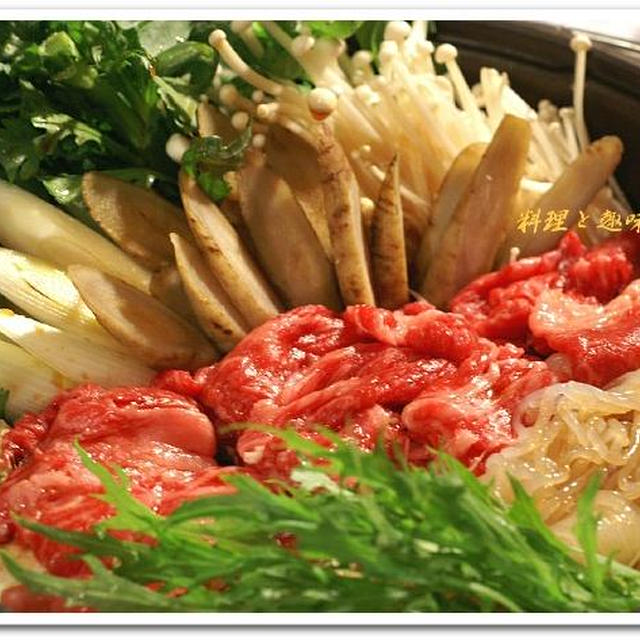《居酒屋メニューde晩ご飯》すき焼／ハンペン磯辺揚げ／白子ポン酢／スィーツ／家庭菜園野菜など。