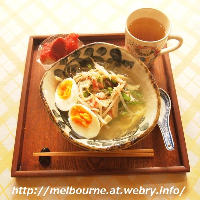 週末ブランチ　-●王-