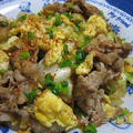 豚肉と玉子のいりつけ
