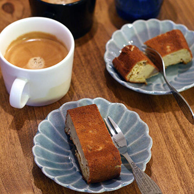 バナナチーズケーキと焼き浸し