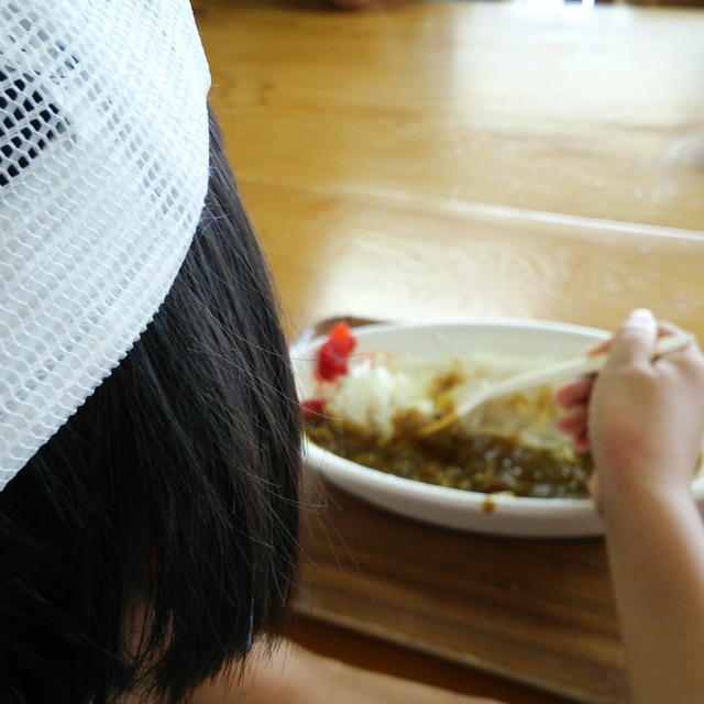 風が冷たかったです　　じゃがいもとモッツァレラのサラダ　ヴィネグレッド風味