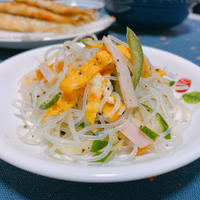 【レシピあり◎】ごま油香る♪春雨サラダ