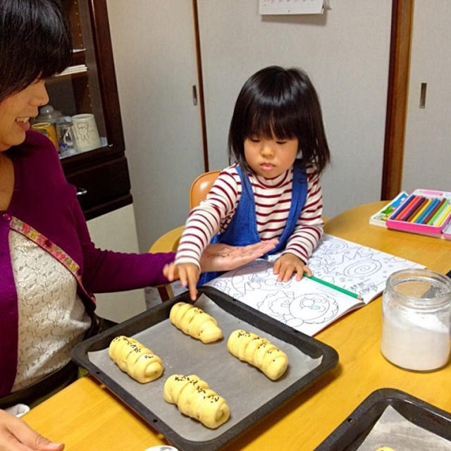 さつまいもたっぷり☆ほかほかスイートポテトブレッド親子レッスン