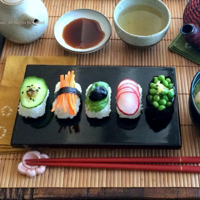 Veggie Nigiri Sushiベジな握り寿司