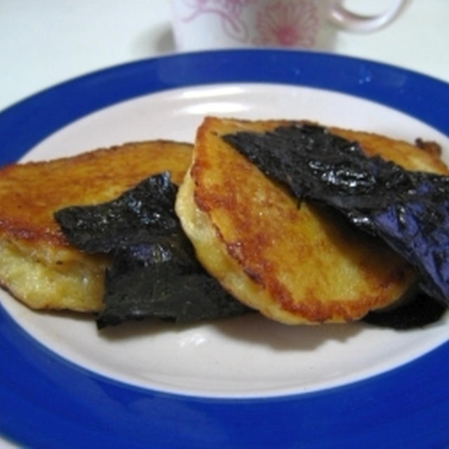 和風ジャガイモパンケーキ。